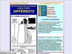 Sites similar to ecolesdifferentes.free.fr