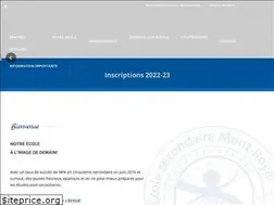 Sites similar to ecolesecondairemontroyal.ca
