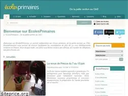 Sites similar to ecolesprimaires.fr