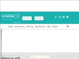 Sites similar to ecolesuperieuretourisme.fr