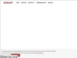 Sites similar to ecolift.de