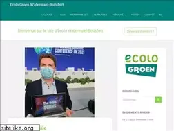 Sites similar to ecolo-wb.be