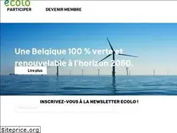 Sites similar to ecolo.be