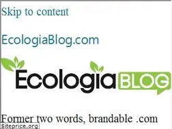Sites similar to ecologiablog.com