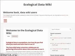 Sites similar to ecologicaldata.org