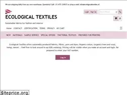 Sites similar to ecologicaltextiles.nl