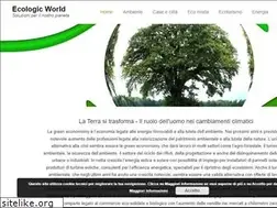 Sites similar to ecologicworld.it