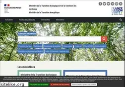 Sites similar to ecologie.gouv.fr