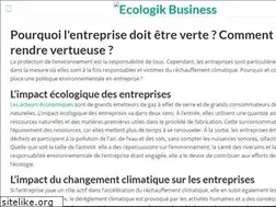 Sites similar to ecologik-business.com