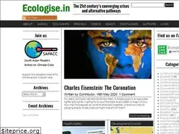 Sites similar to ecologise.in