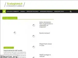 Sites similar to ecologismo.it