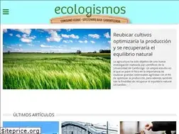 Sites similar to ecologismos.com
