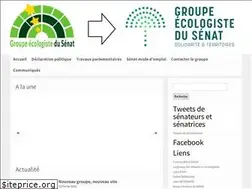Sites similar to ecologistes-senat.fr