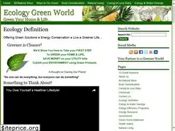 Sites similar to ecologygreenworld.com