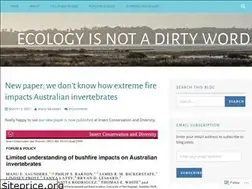 Sites similar to ecologyisnotadirtyword.com