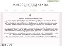 Sites similar to ecologyretreatcentre.com