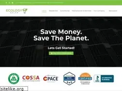 Sites similar to ecologysolar.com