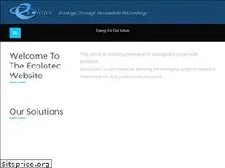 Sites similar to ecolotec.com