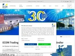 Sites similar to ecom-trading.de