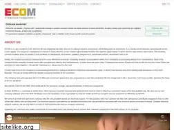 Sites similar to ecom.cz