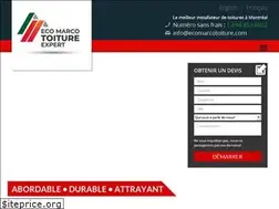 Sites similar to ecomarcotoiture.com