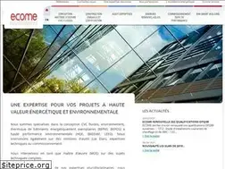 Sites similar to ecome.fr