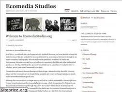 Sites similar to ecomediastudies.org