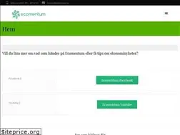 Sites similar to ecomentum.se