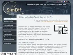 Sites similar to ecommerce-fr.simdif.com