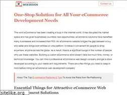 Sites similar to ecommerce-web-design.biz