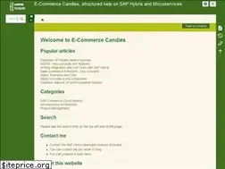 Sites similar to ecommercecandles.com