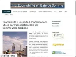 Sites similar to ecomobilite-baiedesomme.fr