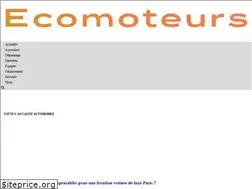 Sites similar to ecomoteurs.net