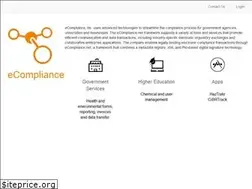 Sites similar to ecompliance.net