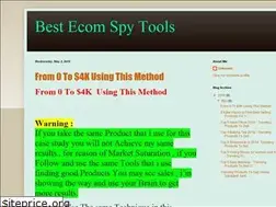 Sites similar to ecomspytool.blogspot.com