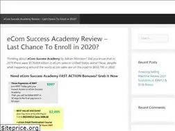 Sites similar to ecomssuccessacademy.com