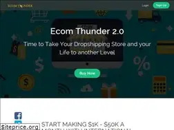 Sites similar to ecomthunder.com
