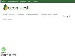 Sites similar to ecomuesli.com