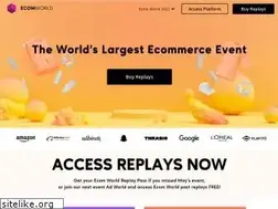 Sites similar to ecomworldconference.com