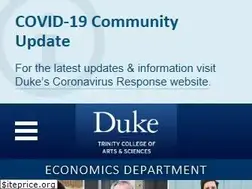 Sites similar to econ.duke.edu
