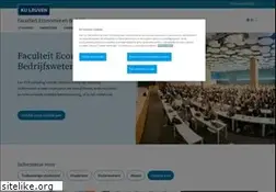 Sites similar to econ.kuleuven.be