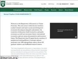 Sites similar to econ.tulane.edu
