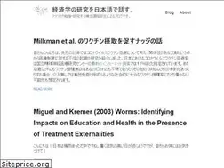 Sites similar to econblogjapan.com