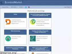 Sites similar to econjobmarket.org
