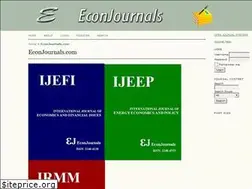 Sites similar to econjournals.com