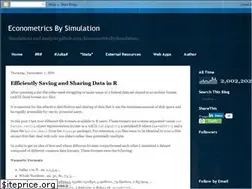 Sites similar to econometricsbysimulation.com