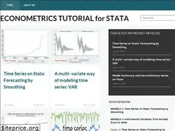 Sites similar to econometricstutorial.com