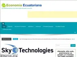 Sites similar to economiaecuatoriana.com