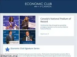 Sites similar to economicclub.ca