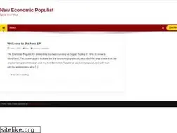 Sites similar to economicpopulist.com